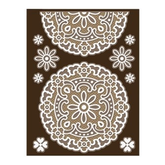 Самоклейні мереживні елементи від ScrapBerryʼs - набір 1