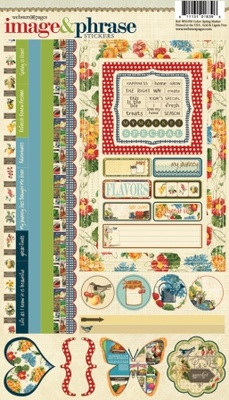 Набор наклеек Webster's Pages - Image Stickers - Spring Market