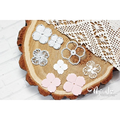 Ножи для вырубки от AgiArt - Набор гортензии