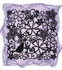 Трафарет (маска) від Viva - decor 29x29см "Світковий луг"