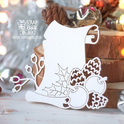 Чипборд ScrapBox - Новий сувій Hh-164