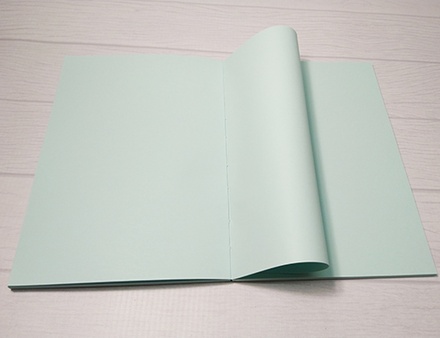 Блок для блокнота А5. Колір: синій, 80 аркушів, 90 гр/м