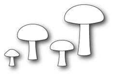 Ніж для вирубки від Poppystamps - Forest Mushrooms