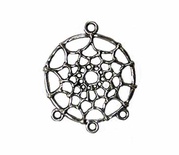  Металлическая подвеска от ScrapBerry's - Ловец снов, 1 шт.