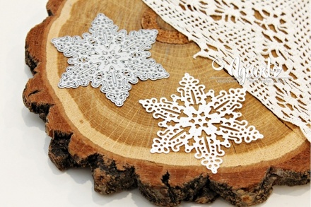 Ніж для вирубки від AgiArt - "Сніжинка - Серветка"