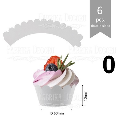 Набір паперових заготовок 005, ТМ Fabrika Dekoru, 6 штук, вибір кольору