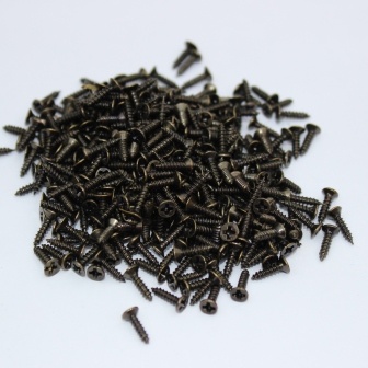 Шурупи для кріплення фурнітури, колір старої латуні, 2,5х8 мм, 1 деталь