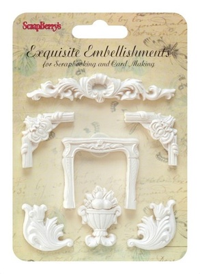 Гипсовые украшения от ScrapBerry's - Лепные украшения