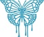Ніж для вирубки від Cheery Lynn Designs - Dripping Butterfly