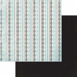 Двусторонний лист скрапбумаги Authentique - Classique Elegant - Elegant One, 30х30 см