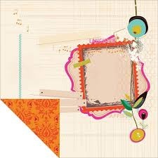 Аркуш двостороннього скрап-паперу Kaisercraft - Hopscotch Collection - Wonderous, 30,5x30,5см