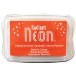 Чорнило Tsukineko Radiant Neon Ink Pad - Electric Orange