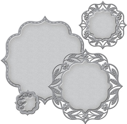 Нож для вырубки от Spellbinders - Labels 50 Decorative Elements