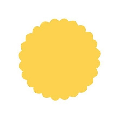 Дірокол фігурний 2,5см ВОВНІСТИЙ КРУГ 2, TM dpCraft (Dalprint)