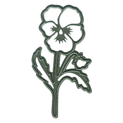 Лезвие Marianne Design -Craftable Dies - Tiny's pansy - Анютины глазки