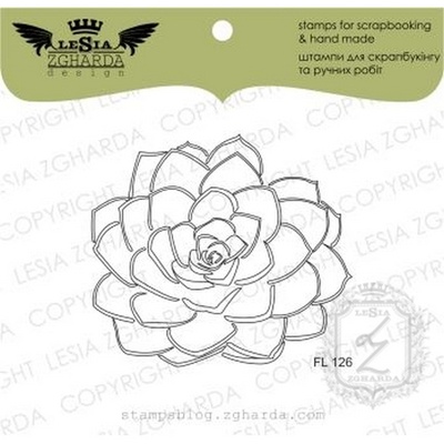 Чипборд ScrapBox — Гілки сукулента 2 шт. Hf-156