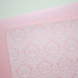 Аркуш дизайнерського паперу з візерунком Розкішно 2, колір Зефір, А4