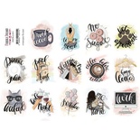 Набір наліпок (стікерів) для журналінгу 2-011, ТМ Фабрика Декору