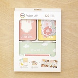 Набір карток Project Life by Becky Higgins - Value Kit - Lullaby Girl, 120 елементів