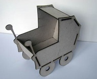 Чипборд Заготовка "Коляска"