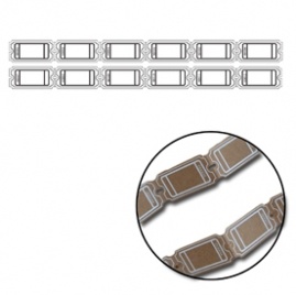 Крафт - квитки від Maya Road - Large Ticket Strips - White, 24 шт.
