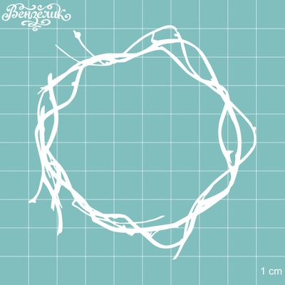 Чипборд від Вензелик - Рамка 92, розмір: 80x82 мм