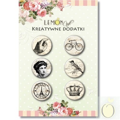 Фішки LemonCraft - Vintage1, на клейовій основі