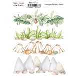 Набір наліпок (стікерів) 4 шт. Dinosauria 177, ТМ Фабрика Декору