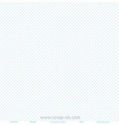 Аркуш одностороннього паперу від Євгенія Курдібановська TM - "Близькі серечки", 30x30 см