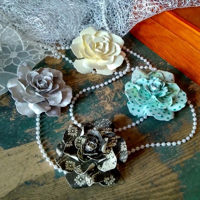 Набір квітів ручної роботи-Avalanche - Silva