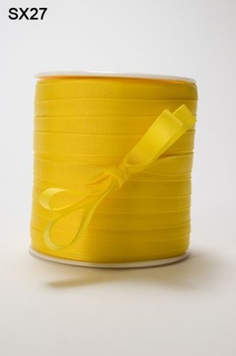 Стрічка Yellow, колір жовтий, ширина 9,5мм, довжина 90 см