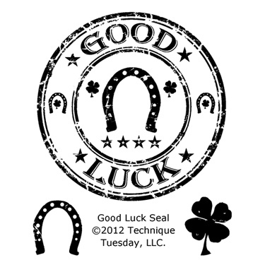 Набір акрилових штампів Technique Tuesday - Good Luck Seal