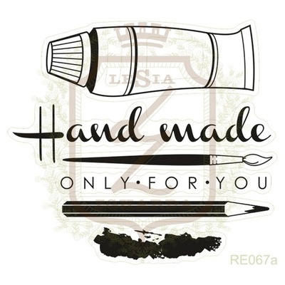 Набор акриловых штампов Lesia Zgharda RE067a Hand Made, 6шт