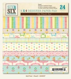 Набір паперу для скрапбукінгу My Mind'Eye - Dwel, 15х15см, 24