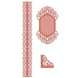 Ніж для вирубки Sue Wilson - Scandinavian Collection - Corner, Border, Tag