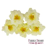 Квітка клематису світло - лимонна, 1шт., ТМ Фабрика Декору