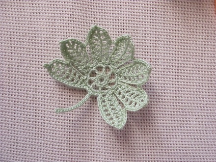 Затишний декор від LESHCHENKO - В’язані ажурні листочки у Набірі "Autumn/ восени", 4 шт.