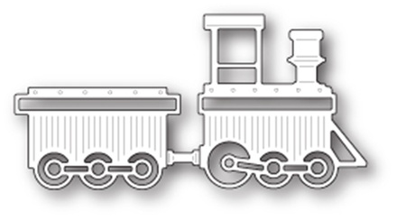 Нож для вырубки от Poppystamps - Choo Choo Train