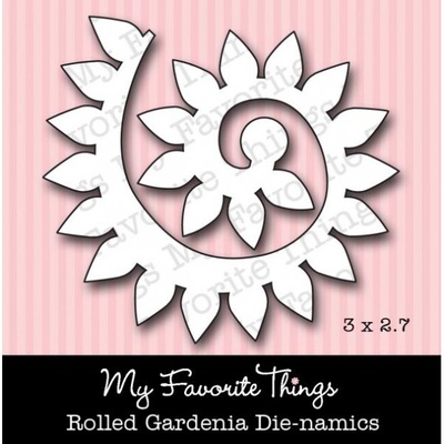 Ніж для вирубки My Favorite Things - Die-namics Rolled Gardenia