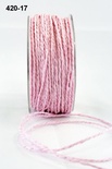Шнурочок Paper Cord - Pink, колір: рожевий, ширина 2 мм, 90 см
