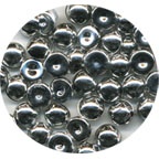 Каплі металік The Robin's Nest Dew Drops - Metallic 6 мм, 50 шт., колір срібло