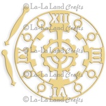 Ніж для вирубки La-La Land Crafts - Steampunk Clock