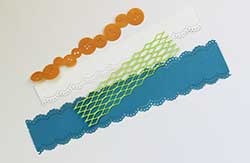 Декоративні бордюри у скрапбукінгу